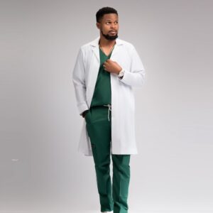 long sleeve white coat unisex